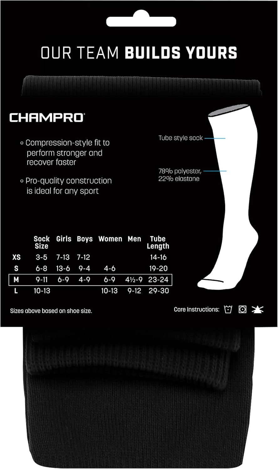 Multi-Sport Athletic Compression Socks for Baseball, Softball, Football, Soccer & All Other Sports