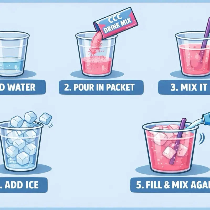 Loaded Tea – Single Packet | 32Oz Caffeinated Flavored Hydration Powder Beverage Mix | Made in USA | Easy to Mix